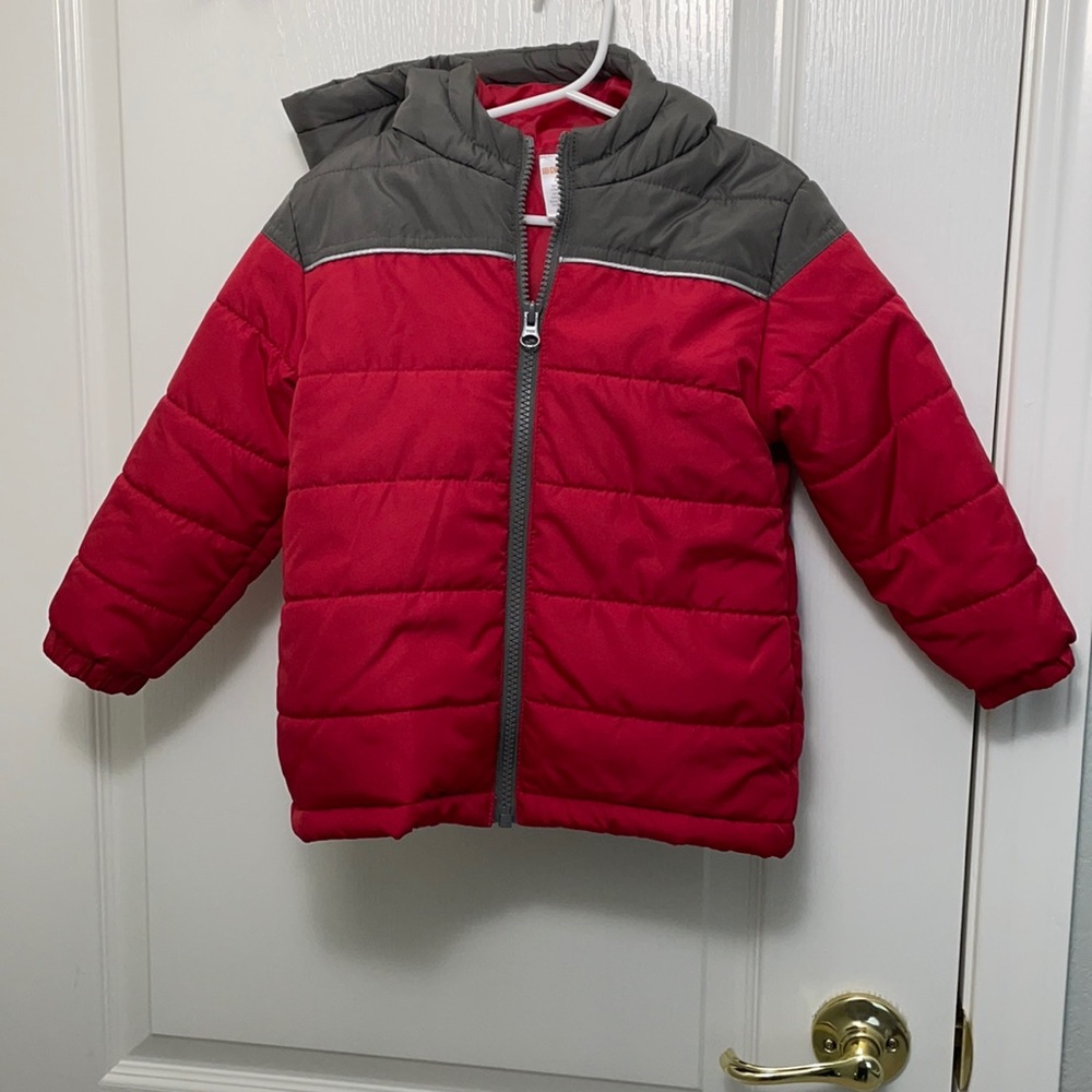 Winter Jacket Red, Gymboree 2-3T